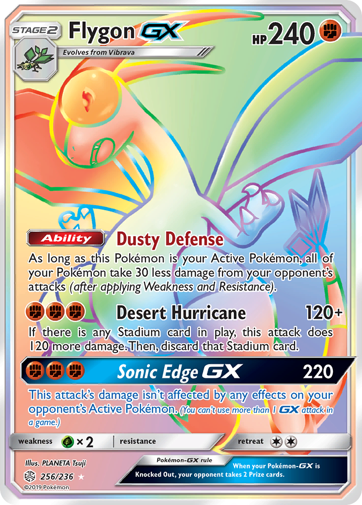 Flygon GX (256/236) [Sun & Moon: Cosmic Eclipse] | Exor Games Summserside