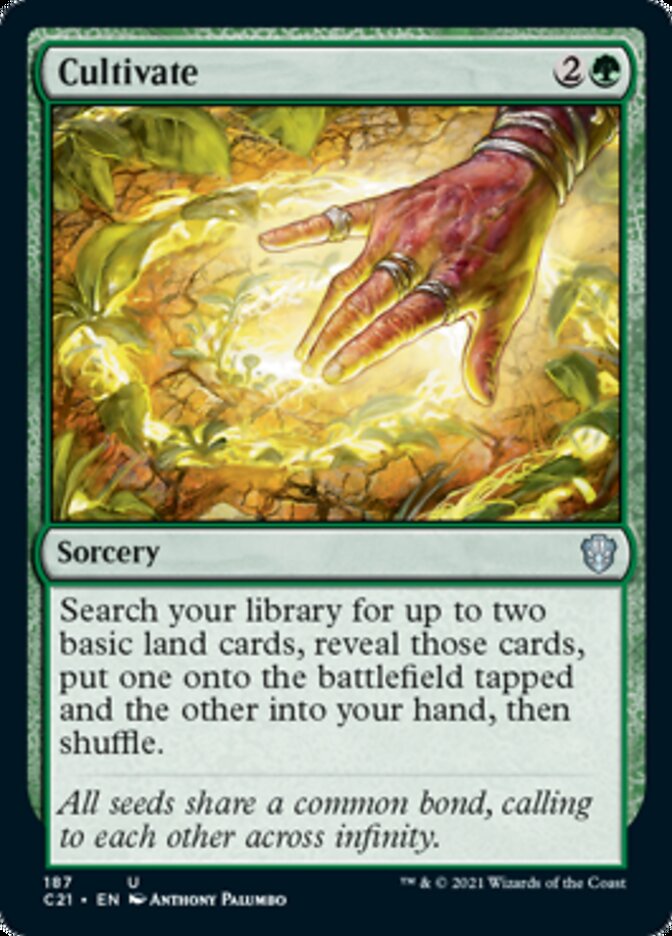 Cultivate [Commander 2021] | Exor Games Summserside