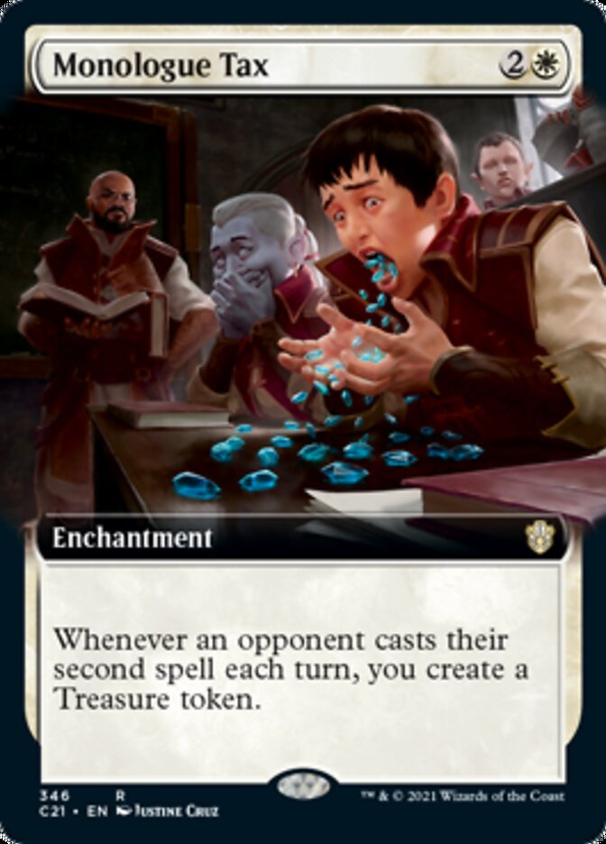 Monologue Tax (Extended) [Commander 2021] | Exor Games Summserside