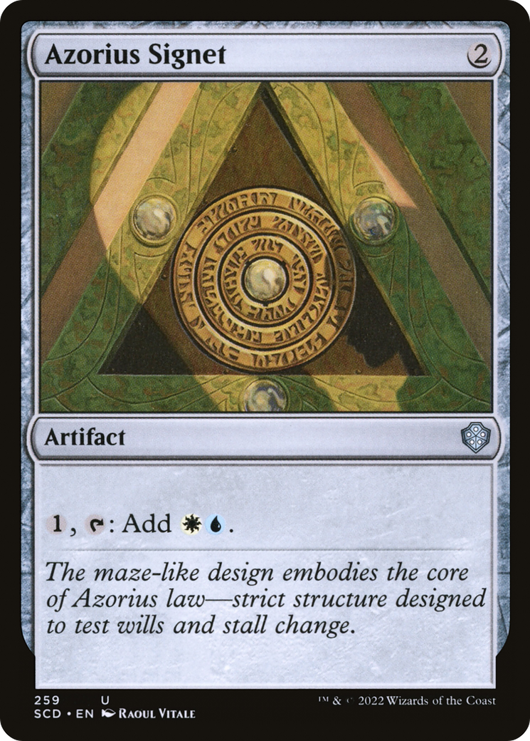 Azorius Signet [Starter Commander Decks] | Exor Games Summserside