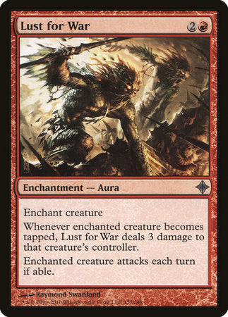 Lust for War [Rise of the Eldrazi] | Exor Games Summserside