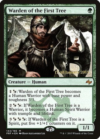 Warden of the First Tree [Fate Reforged Promos] | Exor Games Summserside