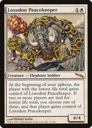 Loxodon Peacekeeper [Mirrodin] | Exor Games Summserside