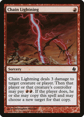 Chain Lightning [Premium Deck Series: Fire and Lightning] | Exor Games Summserside