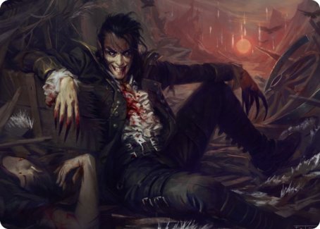 Arrogant Outlaw Art Card [Innistrad: Midnight Hunt Art Series] | Exor Games Summserside