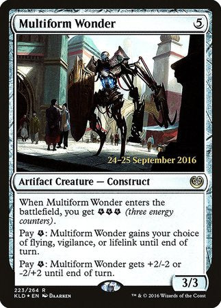 Multiform Wonder [Kaladesh Promos] | Exor Games Summserside