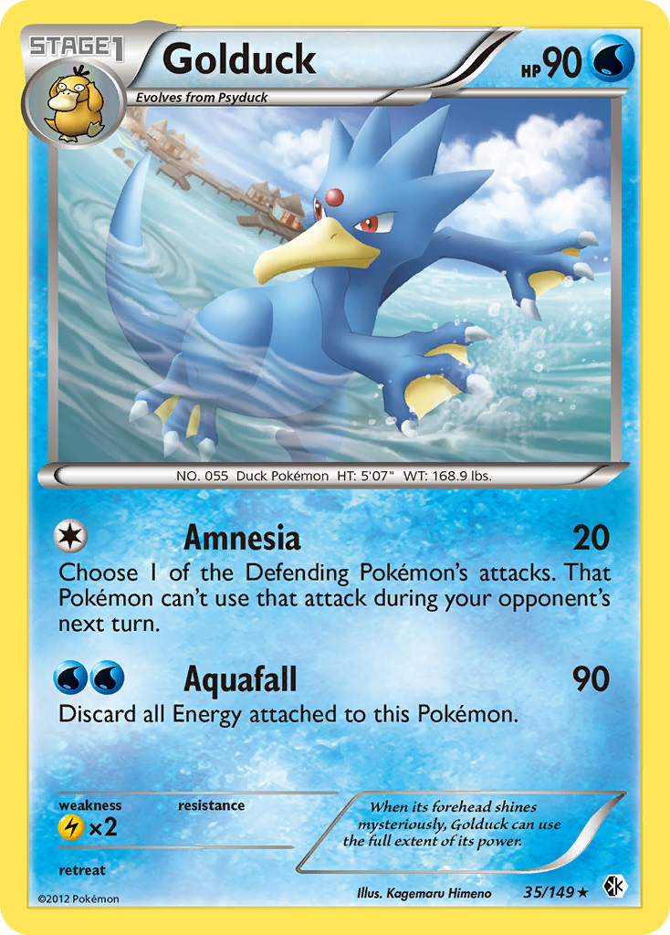 Golduck (35/149) [Black & White: Boundaries Crossed] | Exor Games Summserside