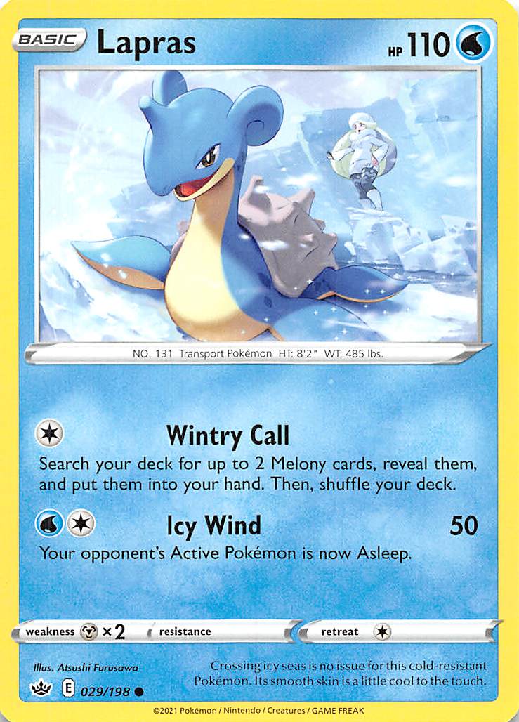 Lapras (029/198) [Sword & Shield: Chilling Reign] | Exor Games Summserside