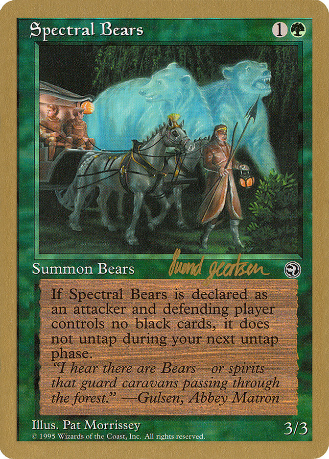 Spectral Bears (Svend Geertsen) [World Championship Decks 1997] | Exor Games Summserside