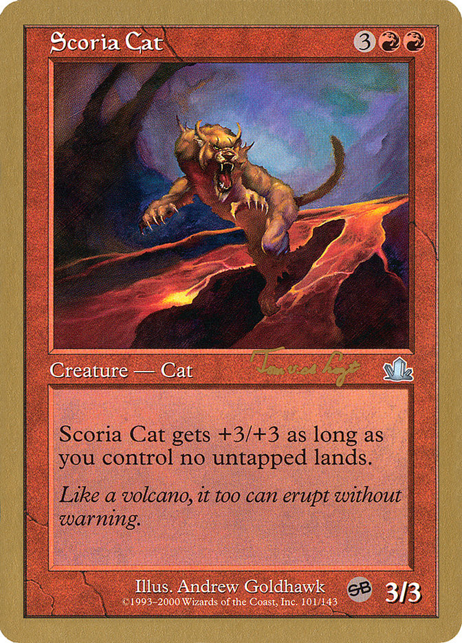 Scoria Cat (Tom van de Logt) (SB) [World Championship Decks 2001] | Exor Games Summserside