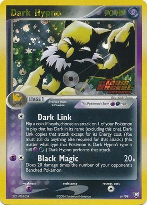 Dark Hypno (6/109) (Stamped) [EX: Team Rocket Returns] | Exor Games Summserside