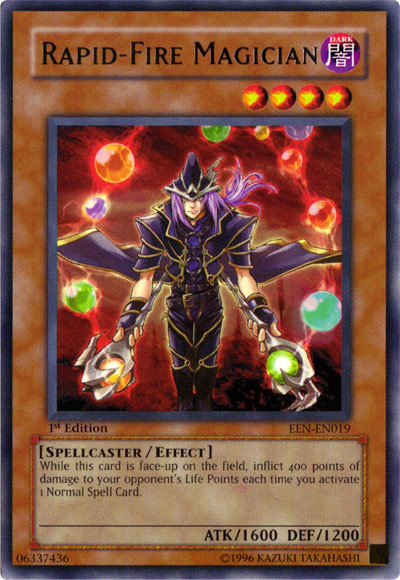 Rapid-Fire Magician [EEN-EN019] Rare | Exor Games Summserside