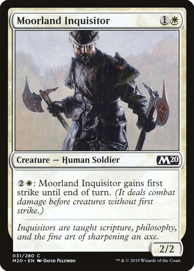 Moorland Inquisitor [Core Set 2020] | Exor Games Summserside