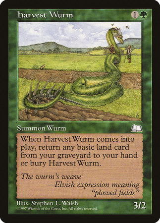 Harvest Wurm [Weatherlight] | Exor Games Summserside