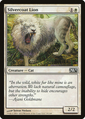 Silvercoat Lion [Magic 2013] | Exor Games Summserside