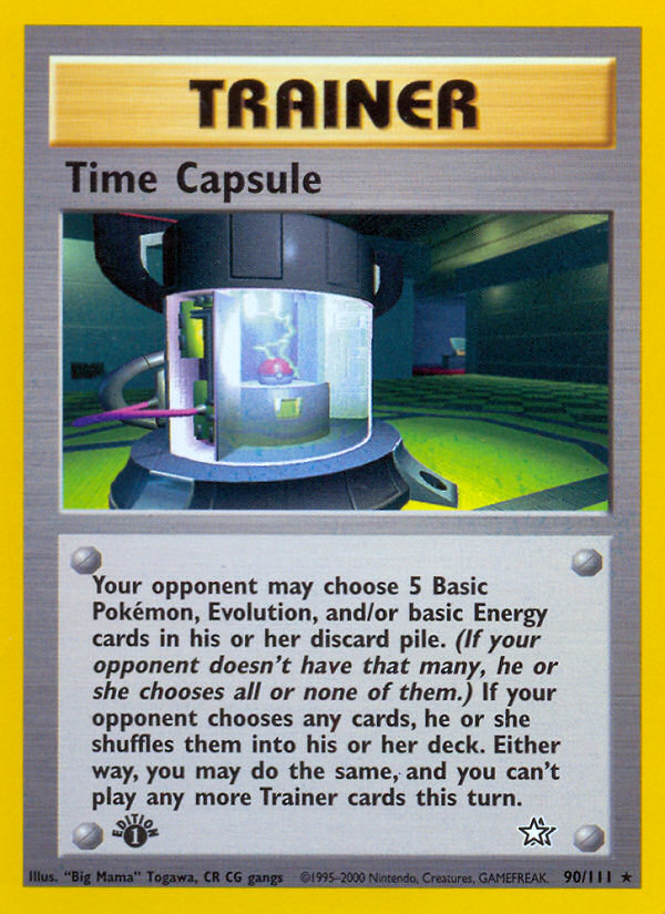 Time Capsule (90/111) [Neo Genesis 1st Edition] | Exor Games Summserside