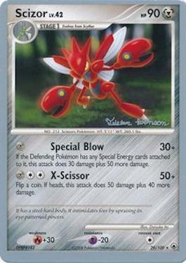 Scizor LV.42 (29/100) (Intimidation - Tristan Robinson) [World Championships 2008] | Exor Games Summserside