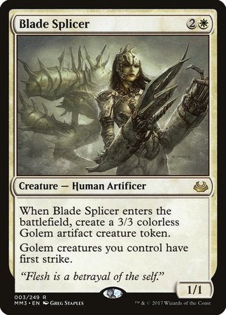 Blade Splicer [Modern Masters 2017] | Exor Games Summserside