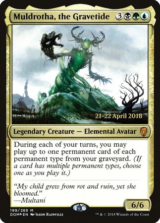 Muldrotha, the Gravetide [Dominaria Promos] | Exor Games Summserside