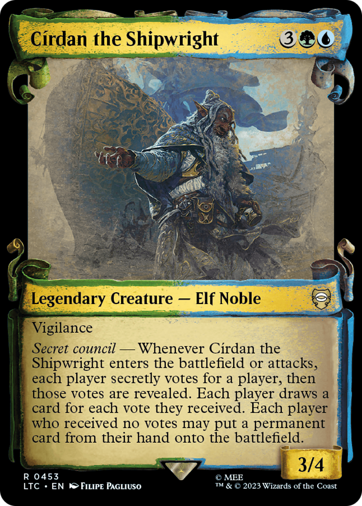 Cirdan the Shipwright [The Lord of the Rings: Tales of Middle-Earth Commander Showcase Scrolls] | Exor Games Summserside