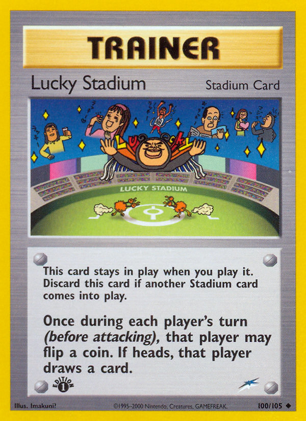 Lucky Stadium (100/105) [Neo Destiny 1st Edition] | Exor Games Summserside