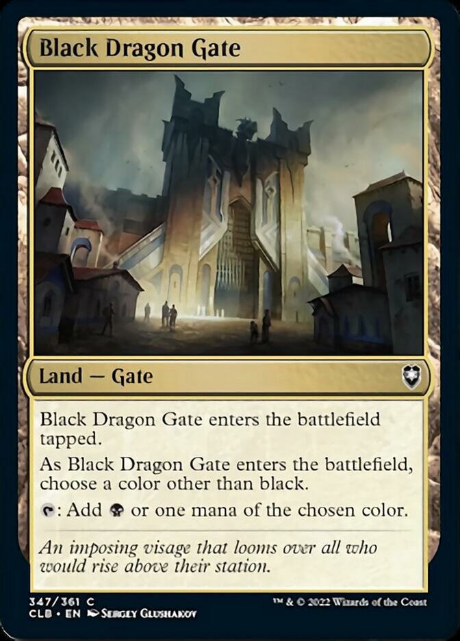 Black Dragon Gate [Commander Legends: Battle for Baldur's Gate] | Exor Games Summserside