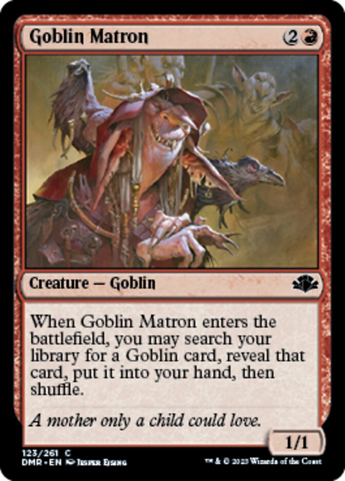 Goblin Matron [Dominaria Remastered] | Exor Games Summserside