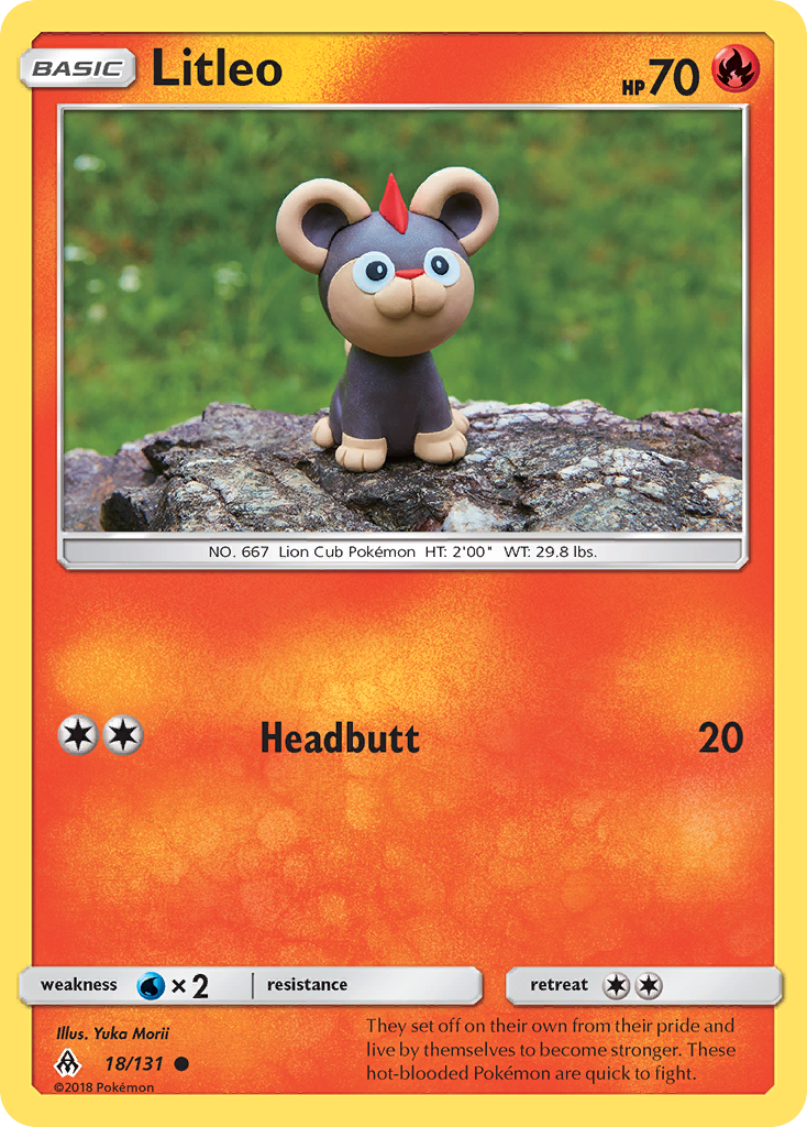 Litleo (18/131) [Sun & Moon: Forbidden Light] | Exor Games Summserside
