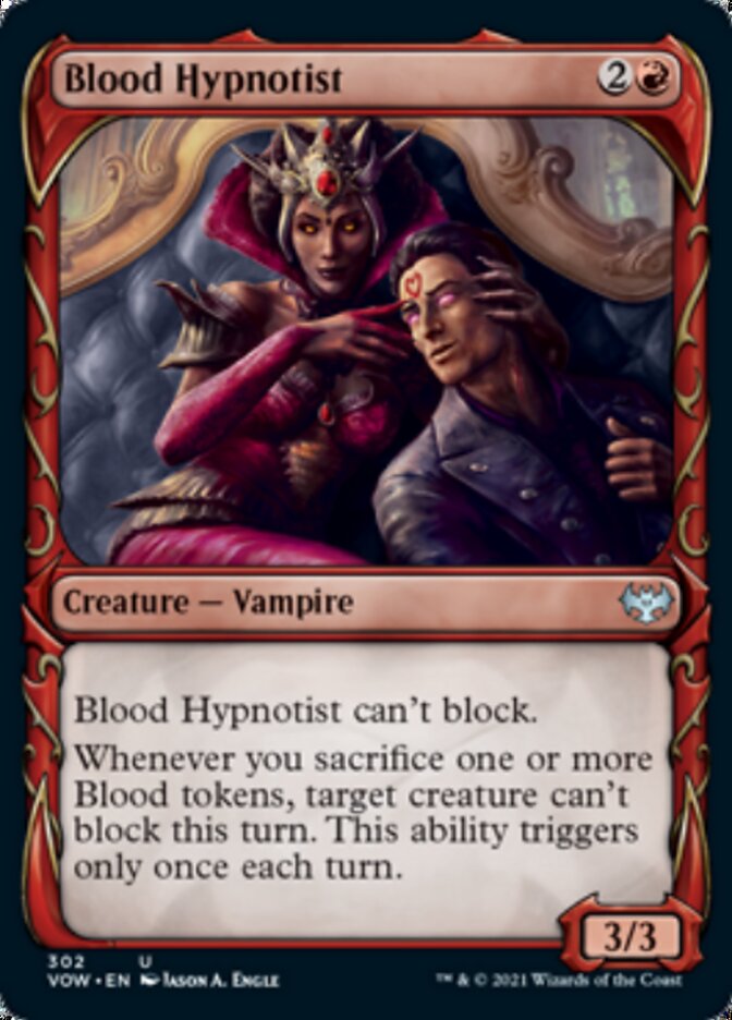 Blood Hypnotist (Showcase Fang Frame) [Innistrad: Crimson Vow] | Exor Games Summserside