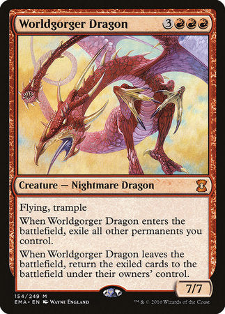 Worldgorger Dragon [Eternal Masters] | Exor Games Summserside