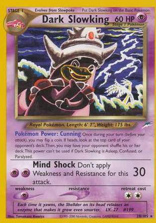 Dark Slowking (20/105) [Neo Destiny Unlimited] | Exor Games Summserside