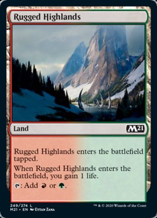 Rugged Highlands [Core Set 2021] | Exor Games Summserside