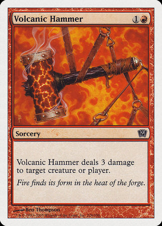 Volcanic Hammer [Ninth Edition] | Exor Games Summserside