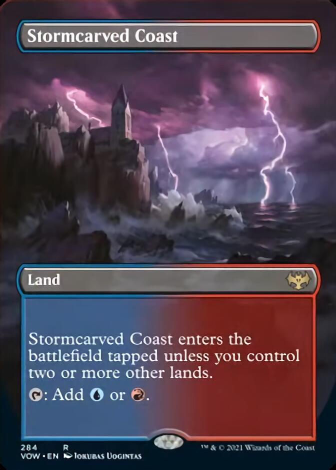Stormcarved Coast (Borderless) [Innistrad: Crimson Vow] | Exor Games Summserside
