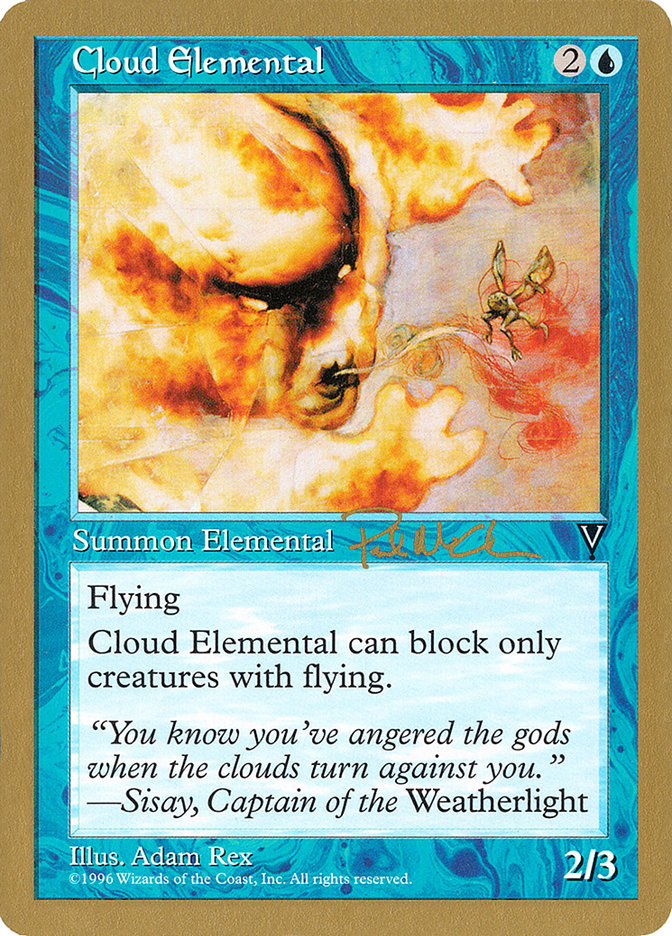 Cloud Elemental (Paul McCabe) [World Championship Decks 1997] | Exor Games Summserside