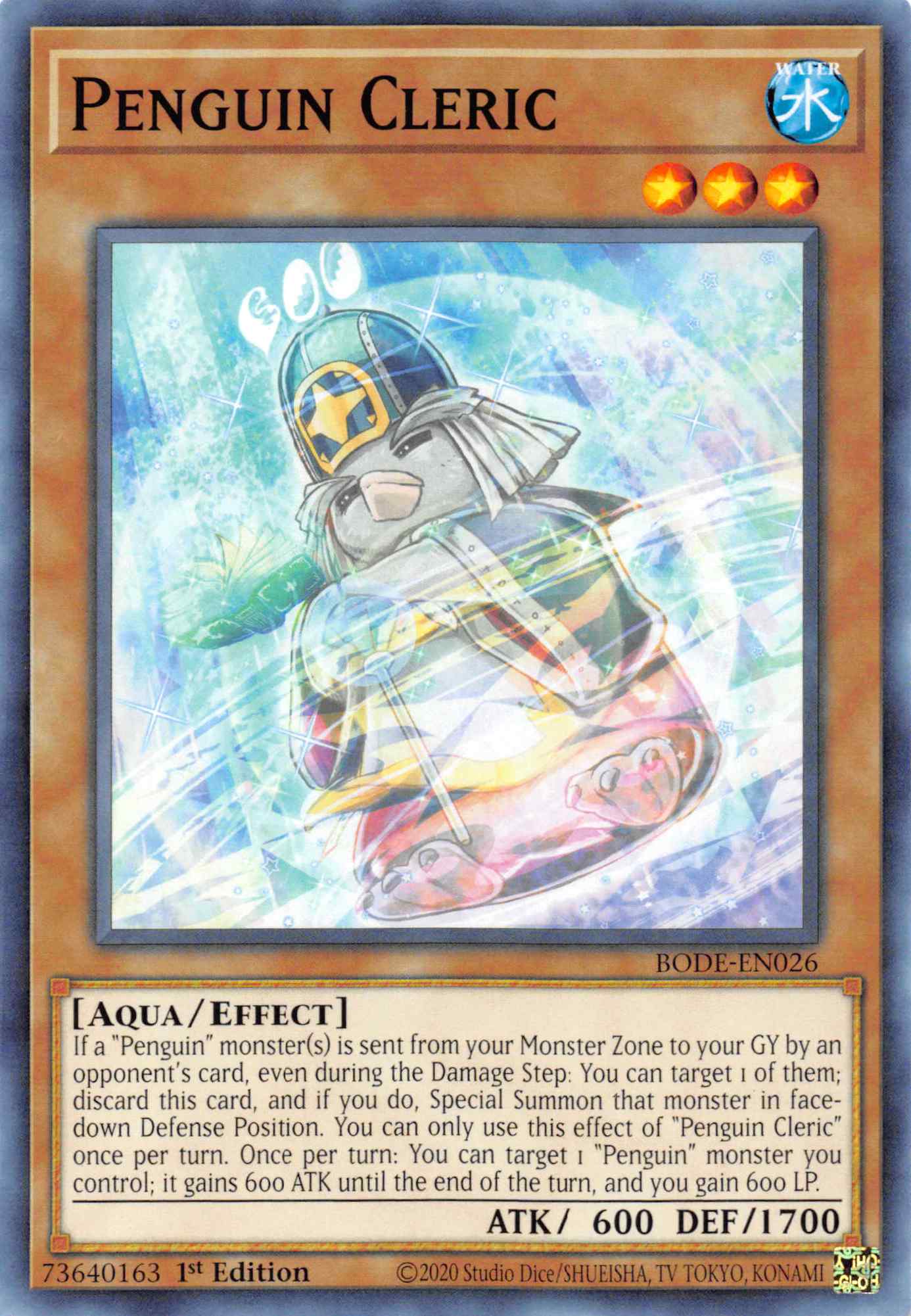 Penguin Cleric [BODE-EN026] Common | Exor Games Summserside
