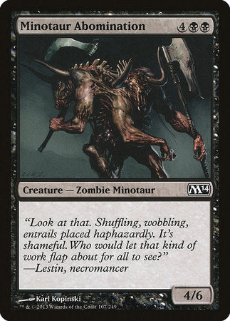 Minotaur Abomination [Magic 2014] | Exor Games Summserside