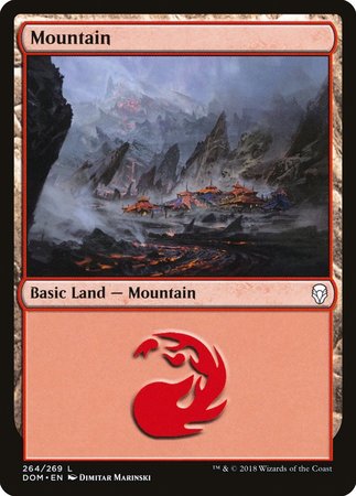 Mountain (264) [Dominaria] | Exor Games Summserside