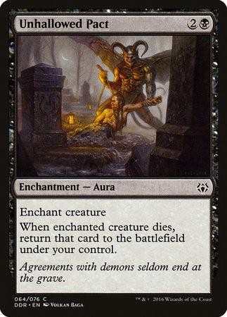 Unhallowed Pact [Duel Decks: Nissa vs. Ob Nixilis] | Exor Games Summserside