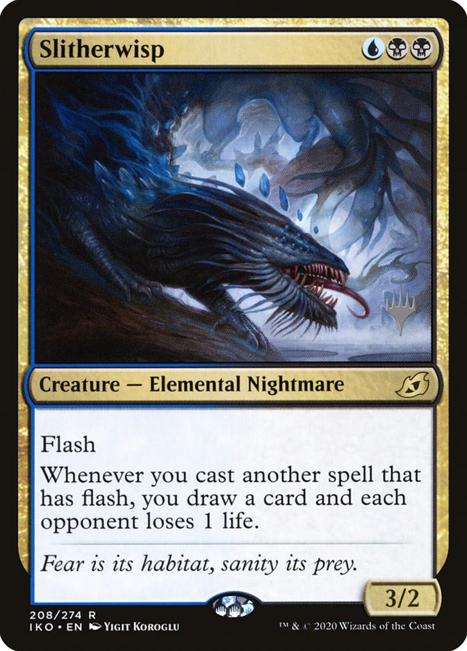 Slitherwisp (Promo Pack) [Ikoria: Lair of Behemoths Promos] | Exor Games Summserside
