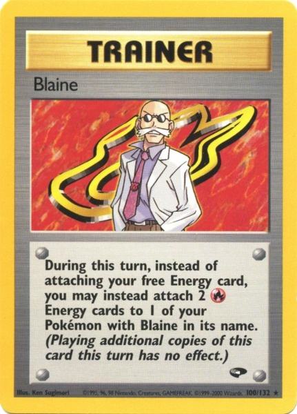 Blaine (100/132) [Gym Challenge Unlimited] | Exor Games Summserside