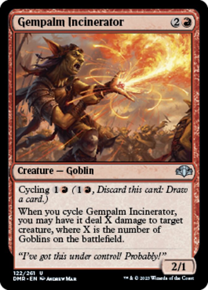 Gempalm Incinerator [Dominaria Remastered] | Exor Games Summserside