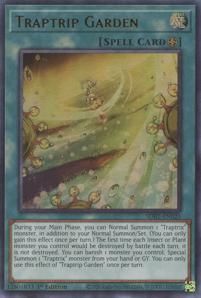 Traptrip Garden [SDBT-EN023] Ultra Rare | Exor Games Summserside