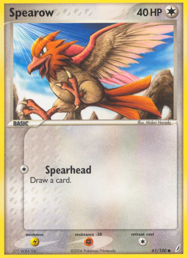 Spearow (61/100) [EX: Crystal Guardians] | Exor Games Summserside