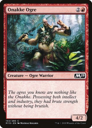 Onakke Ogre [Core Set 2019] | Exor Games Summserside