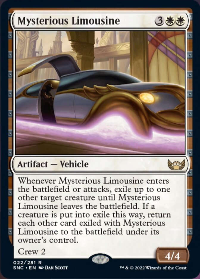 Mysterious Limousine [Streets of New Capenna] | Exor Games Summserside