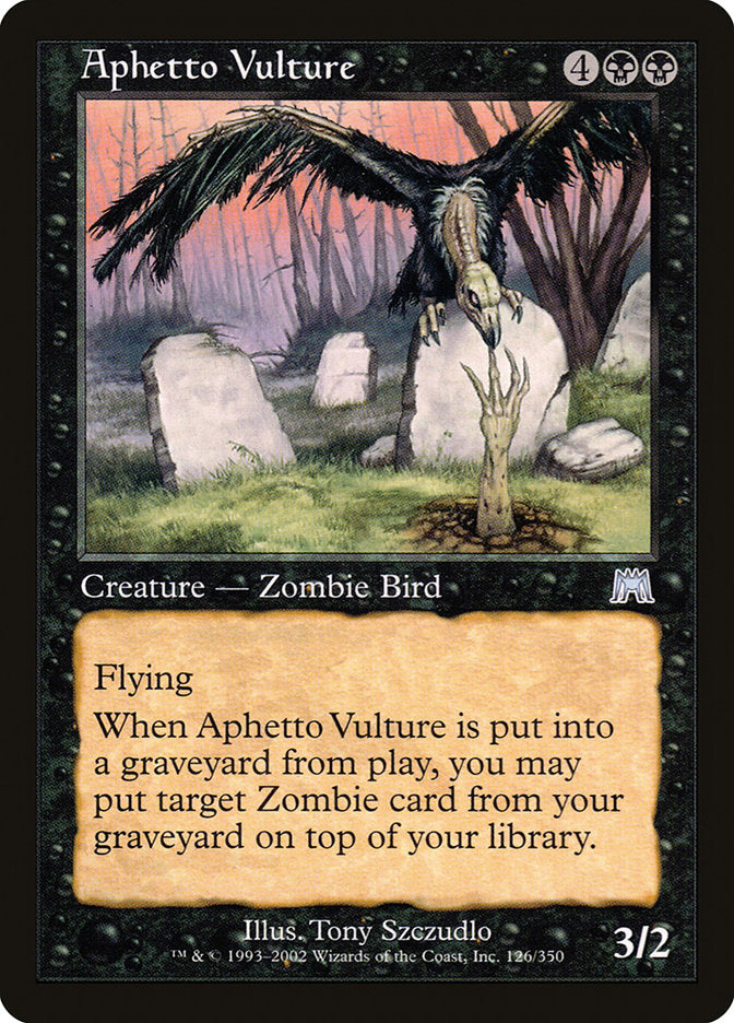 Aphetto Vulture [Onslaught] | Exor Games Summserside