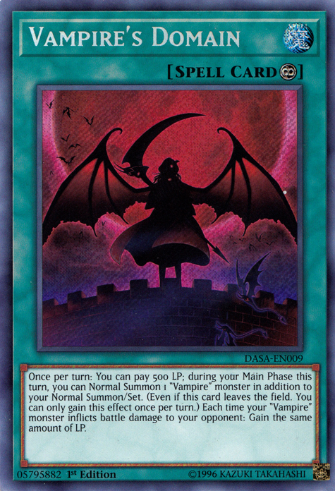 Vampire's Domain [DASA-EN009] Secret Rare | Exor Games Summserside