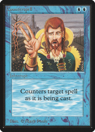 Counterspell [Limited Edition Beta] | Exor Games Summserside