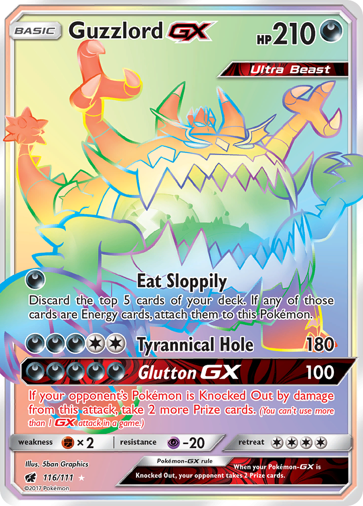 Guzzlord GX (116/111) [Sun & Moon: Crimson Invasion] | Exor Games Summserside